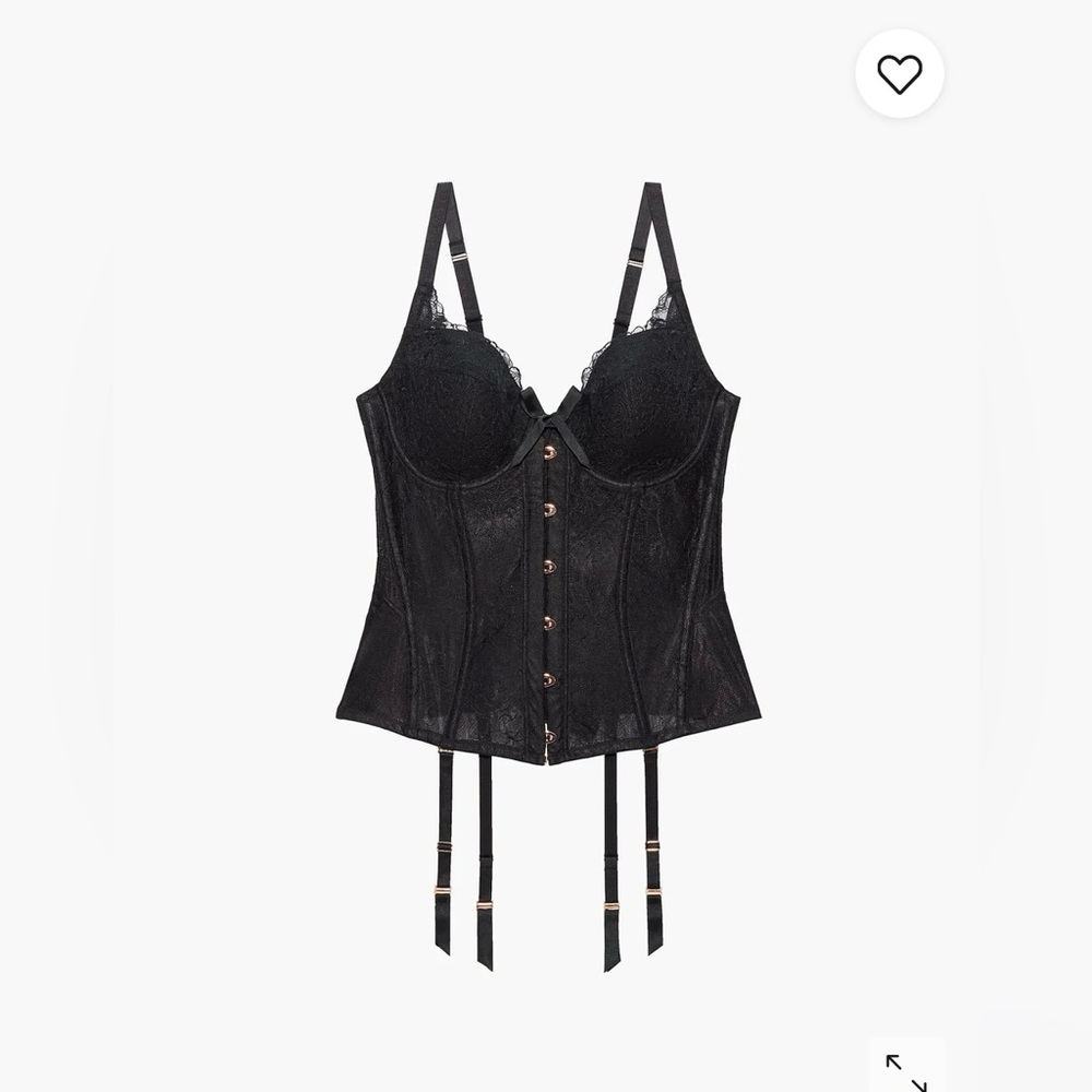 SAVAGE X FENTY LACE CORSET TOP, SIZE 3X. NEW WITH TAGS. SOLD OUT ON SITE.